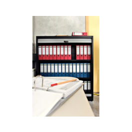 Leitz Archivador de Palanca 180º DIN A4 Maxi Polipropileno Lomo 80 mm Azul