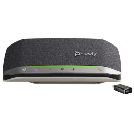 Poly 7F0J8AA Altavoz Portátil para Conferencias Sync 20-M USB-Bluetooth Certificado Microsoft Teams Batería 20h Negro