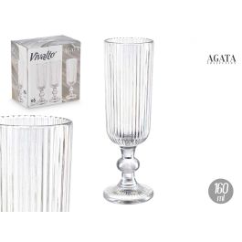 Copa Cava Transparente Rayas 160Ml Vivalto 5X18CM (24 Unidades) Precio: 40.49999954. SKU: B19VHYJGQK