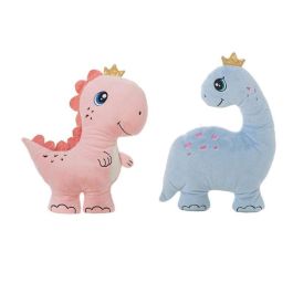 Creaciones Llopis Cojín Dinosaurios Rosa-Verde-Marrón-Azul 44cm