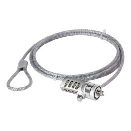 Cable antirrobo para portatil con combinacion 4 cifras logilink