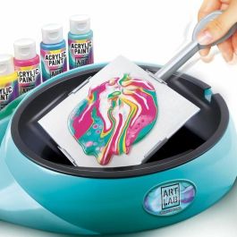 Canal Toys ART 010 Estudio de Pintura Acrílica Laboratorio de Arte Completo - Kit para Aprender Técnicas de Vertido y Crear Sin Ensuciar
