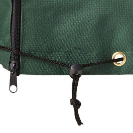 Altadex Funda Protectora para Mesa y Sillas Impermeable Ø205 x 90 cm Poliéster 240 g/m² Verde