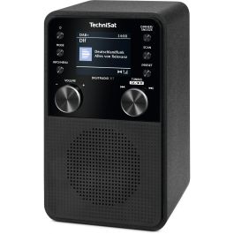 TechniSat DigitRadio 317 Radio Portátil DAB+ FM Negro con Bluetooth y Pantalla TFT 2.4"