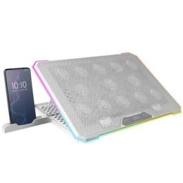 Mars Gaming Soporte Refrigerante MNBC13 para Portátiles hasta 17" con Iluminación LED Blanca Precio: 31.50000018. SKU: B187F5F6DV