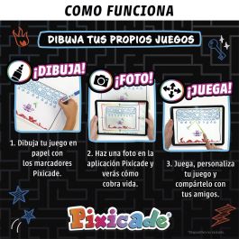 Toy Partner 43225 Pixicade: Dibuja y Juega, tu Creación Cobra Vida en la App (+10 años)