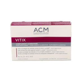 ACM LABORATOIRES Vitix 30 Comprimidos con Extracto de Melón, Vitaminas C, E, B9, B12 y Minerales para Protección Celular Precio: 25.5899996. SKU: B1DZX7ZRZL