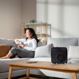 Termoventilador Cerámico Portátil Cecotec ReadyWarm 600 Lagoon 2000 W Negro