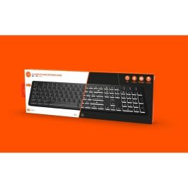Mobility Lab ML300566 Teclado retroiluminado USB para legibilidad en oscuridad, cómodo con 12 teclas de acceso directo. Mobility Lab ML300566 Teclado retroiluminado USB para legibilidad en oscuridad, cómodo con 12 teclas de acceso directo.