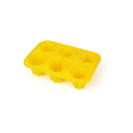 Quttin Molde para 6 Helados de Silicona | Ancho 12 cm x Alto 8.5 cm x Largo 18 cm