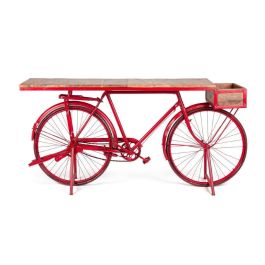 Consola Home ESPRIT Marrón Negro 195 x 40 x 91 cm