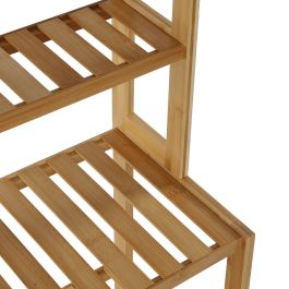 Versa Estantería de Bambú Minimal 28x110x36 cm Versa Estantería de Bambú Minimal 28x110x36 cm