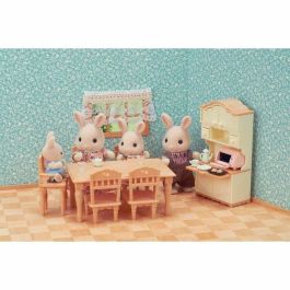 Sylvanian Families 5340 El Comedor - Conjunto de Muebles para Amueblar Casa de Muñecas