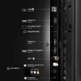 Hisense 43A6N Televisor Smart TV LED 43 pulgadas (108 cm) con resolución 4K UHD, tecnología HDR 10+, 60Hz y 3 entradas HDMI