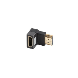 Lanberg AD-HDMI-07 Adaptador HDMI Tipo A Estándar Hembra, Conectores Negro y Plata