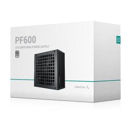 Deepcool Fuente de Alimentación PF600W ATX 600W No Modular 80 PLUS Certificada Negra