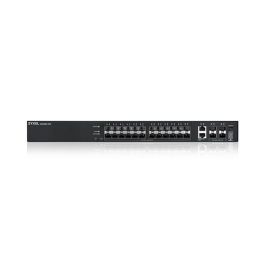 Zyxel XGS2220-30F Switch Gestionado 24 Puertos Gigabit SFP + 6 Uplink 10G, Capa 3, Montaje Rack, para Europa (EU0101F)