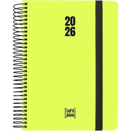 Agenda Anual (2026) Grafoplas Neon Espiral Tapa Extradura Con Goma A5 210X150 D/P Amarillo Precio: 12.50000059. SKU: B1EQ4YEXJ6