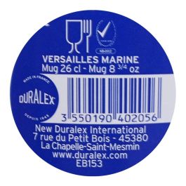 Duralex Mug Apilable 26Cl Marine Versailles Colección Ambar (12 Unidades)