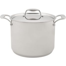 Cacerola - ACOGEDORA Y MODERNA - CLÁSICA - Acero inoxidable - Ø24 cm - 7,14 L - Apta para todo tipo de cocinas, incluida la de inducción Precio: 110.2068. SKU: B1CE7RA4S6