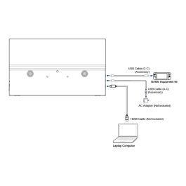 iiyama P1671HSC-B1 Monitor 15.6" Full HD IPS 1920x1080, 3ms, HDMI, 2x USB-C