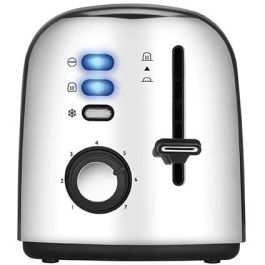 Unold 38326 Tostador Retro 2 rebanadas Acero Inoxidable con funciones Descongelar y Recalentar 750W