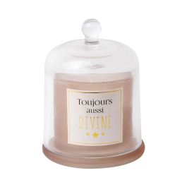 Home Deco Factory Vela con Campana de Cristal Aroma Ámbar Medidas Ø9 cm H12 cm Precio: 4.79000038. SKU: B1APFAZYG4