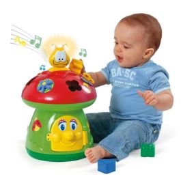 Molto Seta Jirafa de Actividades con Bloques, Música, Sonidos y Formas 40 cm