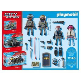 Figuras fuerzas especiales. playmobil city action Figuras fuerzas especiales. playmobil city action