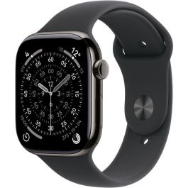 Apple MFD24ZRA Watch Series 11 GPS + Cellular - 46 mm - Caja de titanio color pizarra - Correa deportiva negra M/L Precio: 919.79000025. SKU: B1FQTK24DW