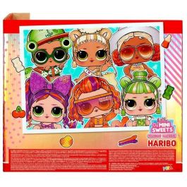 LOL Surprise Loves Mini Sweets X Haribo PDQ - Muñeca 7,5 cm + accesorios - Formato dispensador de caramelos