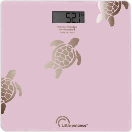 Báscula personal - LITTLE BALANCE - 8729 - Tortugas doradas metálicas - Reparable por USB - 180 kg / 100 g - Rosa Precio: 32.49999984. SKU: B1BPNEWKD6