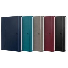 Oxford Cuaderno Cosido Signature 80H A5 1 Línea Cierre C-Goma Tapa Extradura Set de 5 Clásico (Set de 5) Precio: 43.68999998. SKU: S8422285