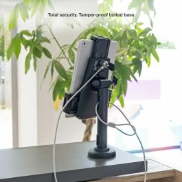 TooQ TQTDS0812 Soporte Antirrobo de Mesa/Pared para Smartphone/Tablet 7.9"-10.5" Ajustable Profesional Negro