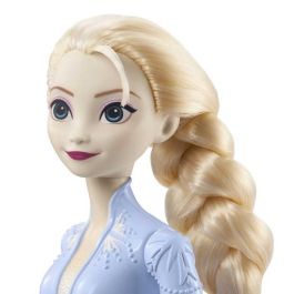 Mattel Hlw48 Muñeca Disney Frozen 2 Elsa Viajera Articulada con Conjunto de Ropa y Botas para Niños +3 años
