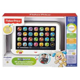 Fisher Price Mi Primera Tablet canta, habla y emite música para bebés de 7 meses a 3 años