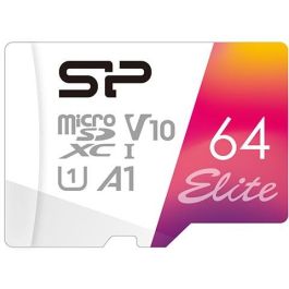 Silicon Power MicroSDXC 64GB UHS-I Clase 10 Elite/CL.10 ink.AdNEU Precio: 19.49999942. SKU: B1B3AGP7G8