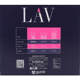 Set de 6 Vasos Odin 104 cc - Lav (12 Cajas) Set de 6 Vasos Odin 104 cc - Lav (12 Cajas)