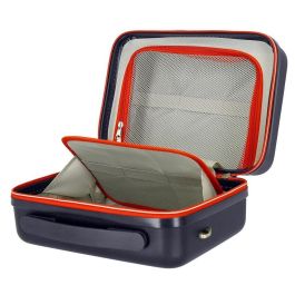 JOUMMA BAGS Neceser ABS Outline Mickey Disney adaptable 29x21x15cm con dos compartimentos y banda trasera