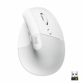 Logitech Ratón Ergonómico Vertical Lift Inalámbrico Bluetooth/USB 4000 DPI Blanco Precio: 55.50000049. SKU: S7811593