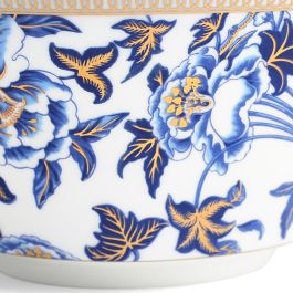 Wedgwood Bol Hibiscus 15 cm (4 Unidades) con Franjas de Oro de 22 Quilates