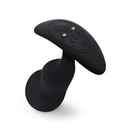 Plug anal con control remoto B-Vibe Negro