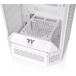 Thermaltake The Tower 250 Snow Mini Torre PC Blanco con Pantalla LCD 3.9 Pulgadas y Soporte para Discos 2.5/3.5"