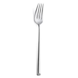 Amefa Caja 12 Tenedores Mesa Acero Inoxidable Metropole 21,1 cm 2,5 mm Apto Lavavajillas Brillo