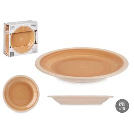 Plato Postre Gres Beige Borde 19Cm Vessia (36 Unidades) Precio: 60.5. SKU: B19BJD7XGB