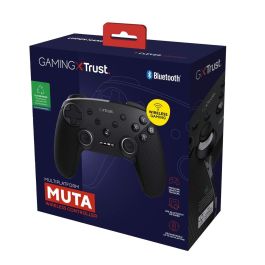 Trust GXT 542 MUTA Palanca de Mando Inalámbrico Bluetooth/RF/USB para Android, Nintendo Switch, PC, iOS - Negro, Ref. 24790