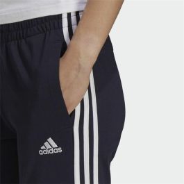 Pantalón Largo Deportivo Adidas Essentials 3 Bandas W Azul marino Mujer