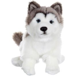 Peluche Perro Husky - GIPSY TOYS - Sentado, 25 cm Peluche Perro Husky - GIPSY TOYS - Sentado, 25 cm