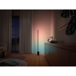 Philips 915005987201 Hue Gradient Signe Stehleuchte, Lámpara de Pie LED, Regulable, Color y Blanco, 2550 lm, Negra