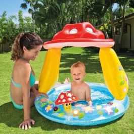 Piscina hinchable para niños / bebés INTEX Piscina para niños Carree Champignon